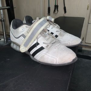 Used Adidas Adipower Weightlifitng - 9.5 - White